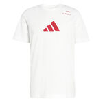 adidas T-Shirt adidas Category Graphic T-Shirt Herren-wei&szlig;