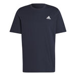 adidas Bekleidung adidas Essentials Single Jersey Embroidered Small Logo T-Shirt Herren-Dunkelblau
