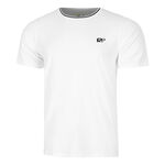 Racket Roots Bekleidung Racket Roots Teamline T-Shirt Herren-Weiß