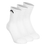 HEAD Bekleidung HEAD Short Crew Tennissocken 3er Pack Unisex - wei&szlig;, 