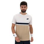 Lotto Bekleidung Lotto Tech V T-Shirt Herren-Beige