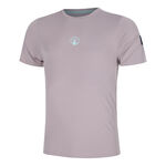 Quiet Please Bekleidung Quiet Please Mind Receiver Hori T-Shirt Herren-Lila,Mehrfarbig