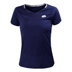 Lotto Lotto Squadra II PL T-Shirt Damen - dunkelblau, wei&szlig;