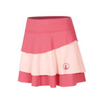 Quiet Please Bekleidung Quiet Please Endlessly Flounce Rock Damen-Koralle,Rosa