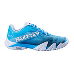 Babolat Padelschuhe Babolat Jet Premura Juan Lebron 2 Padelschuh Herren-Hellblau,Weiß