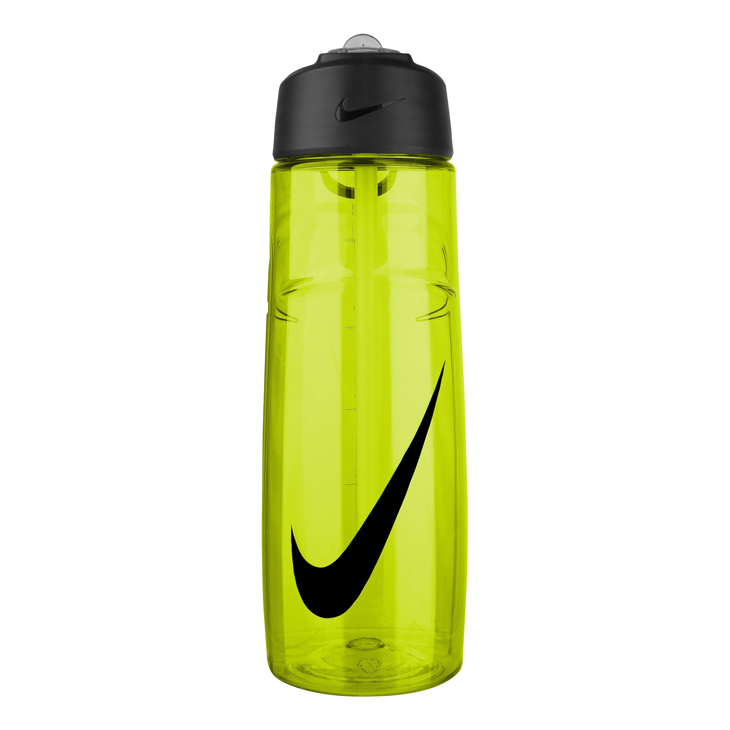 T1 Flow Swoosh Trinkflasche 709ml Neongelb Schwarz
