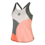 BIDI BADU Bekleidung BIDI BADU Bubble Tank-Top Damen-Grau,Koralle