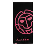 BIDI BADU Handtuch BIDI BADU Badehandtuch 70x140cm Handtuch -schwarz,pink