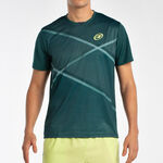 Bullpadel Bekleidung Bullpadel Ladra T-Shirt Herren-Dunkelgrün
