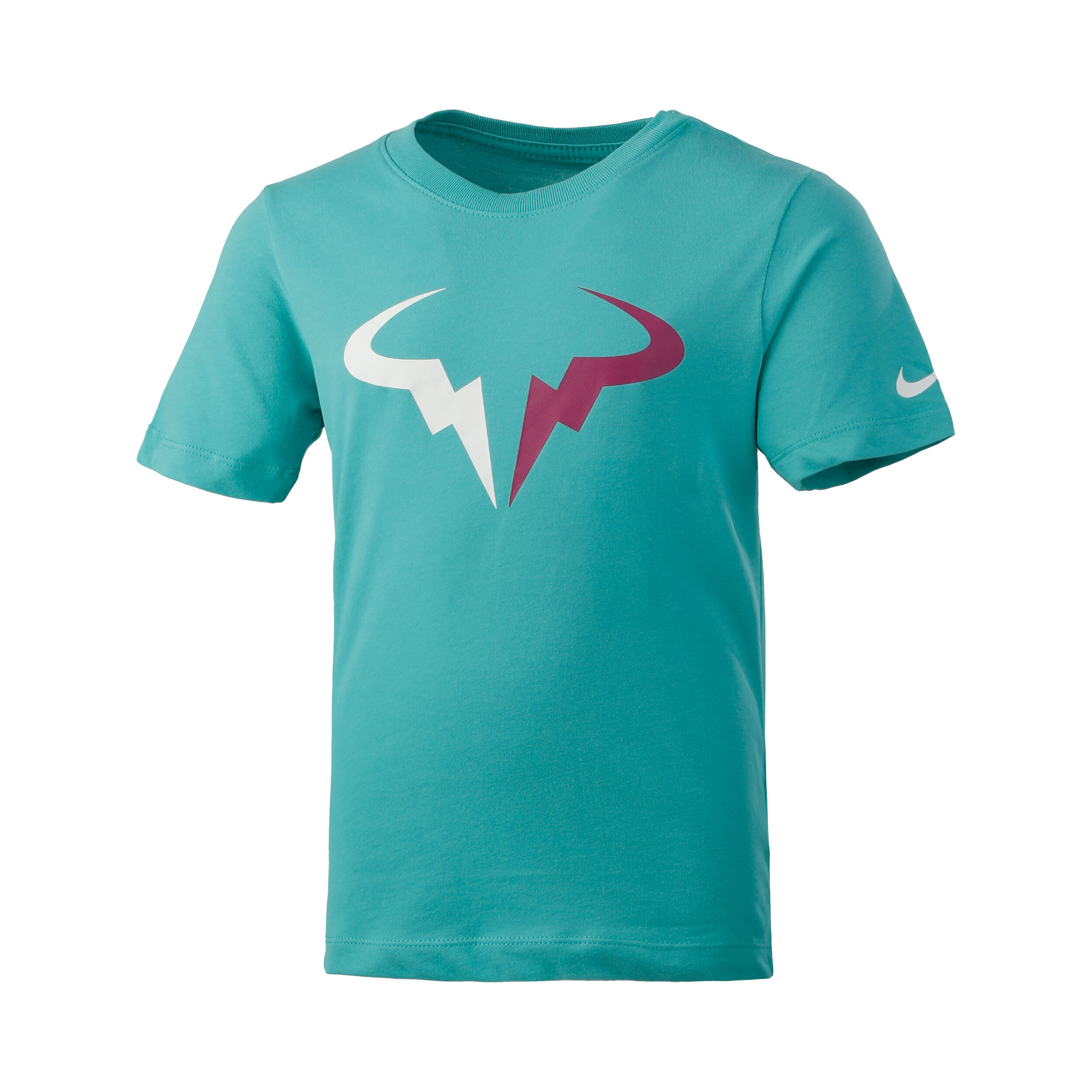 Rafael Nadal Court Dri Fit Essential T Shirt Jungen Turkis Mehrfarbig