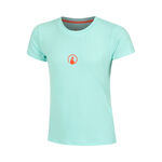 Quiet Please Bekleidung Quiet Please Wild Retriever T-Shirt Mädchen-Türkis,Rot