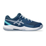 ASICS Padelschuhe ASICS Gel-Dedicate Padelschuh Kinder-Petrol,Blaugrau