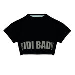 BIDI BADU Bekleidung BIDI BADU Abdominis Crop Move T-Shirt Damen-Schwarz