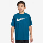 Nike Bekleidung Nike Dri-FIT Multi T-Shirt Kinder - blau, weiß