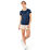 W. X-LOOP TEE  MARINE XS