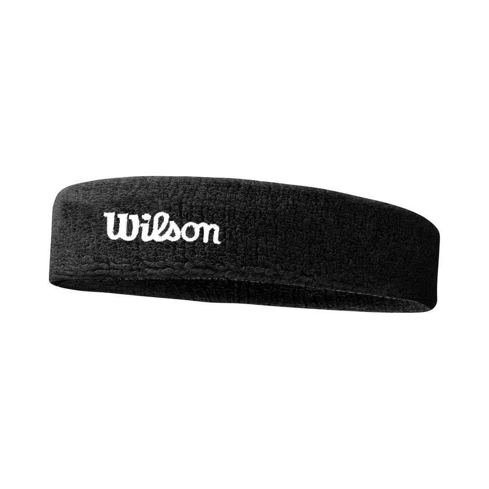 Image of Wilson Headband Stirnband 1er Pack Schwarz
