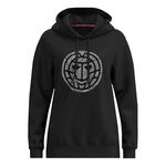 BIDI BADU Bekleidung BIDI BADU Protected Leafs Chill Hoody Damen-Schwarz,Weiß