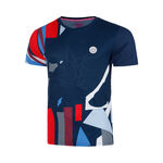 BIDI BADU Bekleidung BIDI BADU New York 2024 Junior T-Shirt Jungen - dunkelblau, mehrfarbig