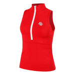 BB by Belen Berbel Bekleidung BB by Belen Berbel Monaco Tank-Top Damen-Rot,Weiß