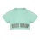 Abdominis Crop Move Tee - black