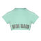 Abdominis Crop Move Tee - black