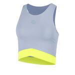 BB by Belen Berbel Bekleidung BB by Belen Berbel Bora Tank-Top Damen-Grau,Neongelb