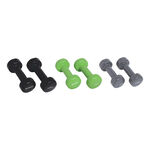 Schildkröt Fitness Fitnesszubehör Schildkröt Fitness Vinyl Soft-Hantel Im Koffer-Grau,Schwarz