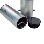 Tegra Platzbedarf Tegra Versenkh&uuml;lse-Silber