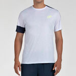 Bullpadel Bekleidung Bullpadel Leido T-Shirt Herren-Weiß
