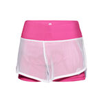 BIDI BADU Bekleidung BIDI BADU Efia Tech (2in1) Shorts Damen-Pink,Wei&szlig;