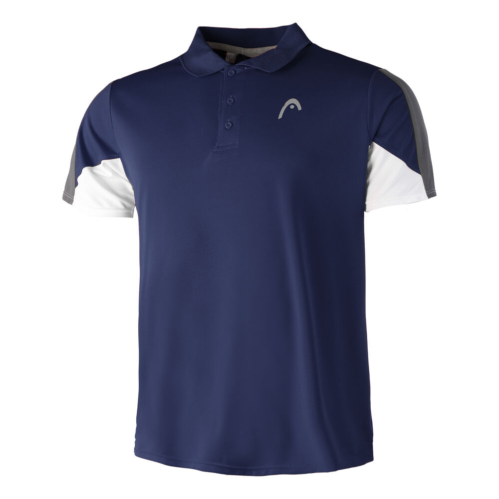 Head Club 22 Tech Polo Herren Blau - M