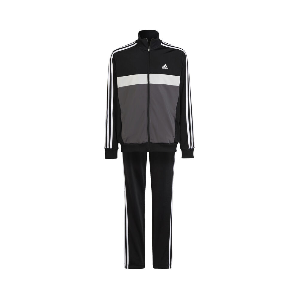 Adidas Essentials 3-stripes Tiberio Trainingsanzug Jungen Schwarz - 164
