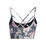 Yoga Light-Support Long Line All Over Print Bra