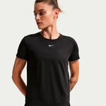 Nike Bekleidung Nike One Dri-Fit T-Shirt Damen-schwarz, wei&szlig;