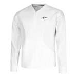 Nike Bekleidung Nike Court Dri-Fit Advantage Trainingsjacke Herren-Weiß