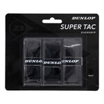 Dunlop Overgrips Dunlop  Super Tac 3er Pack - schwarz
