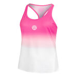 BIDI BADU Bekleidung BIDI BADU Crew Gradiant Tank-Top Damen-Pink,Weiß