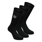 BIDI BADU Bekleidung BIDI BADU Don Carlito Crew Move Tennissocken 3er Pack-Schwarz,Wei&szlig;
