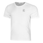 Nike Tennisbekleidung Nike Court Dri-Fit Advantage T-Shirt Herren-Weiß,Schwarz
