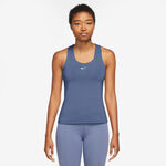 Nike Bekleidung Nike Dri-Fit Swoosh Tank-Top Damen - blau, weiß