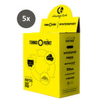 Tennis-Point Platzbedarf Tennis-Point Advantage Earth Box Anlagenzubehör 5er Pack-Gelb,Schwarz