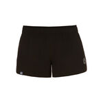 BIDI BADU Bekleidung BIDI BADU Nica Tech 2 In 1 Shorts Damen-Schwarz,Silber