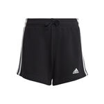adidas Bekleidung adidas 3-Stripes Shorts Mädchen-Schwarz,Weiß