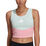 Color Block Crop Top