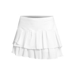 Wavy Pleat Tier Skirt Women