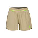 Quiet Please Bekleidung Quiet Please Wild Match 2in1 Shorts Damen-Beige,Neongrün