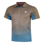 BIDI BADU Bekleidung BIDI BADU Spectrum Spirit Polo Herren-Braun,Blau