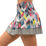 Long Mix N' Patch Smocked Skirt