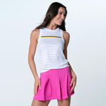 Lucky in Love Bekleidung Lucky in Love Love Set Tie Back Tank-Top Damen - weiß, mehrfarbig