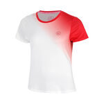 BIDI BADU Tennisbekleidung BIDI BADU Crew 2.0 Fade T-Shirt M&auml;dchen-rot